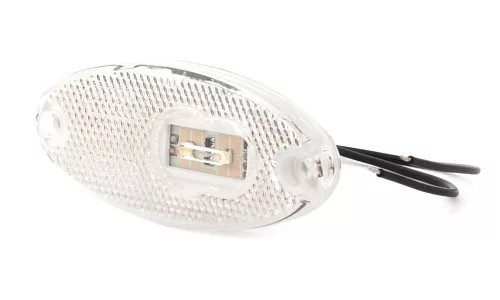 Indicator de poziție oval cu LED alb (W65)