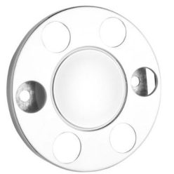 Capac de butuc cromat 17,5" (centru complet)