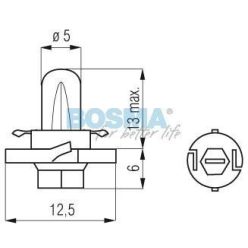 DAF CF bec tablou de bord BX8,4D