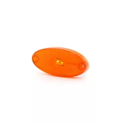 Indicator de lățime oval galben cu led 12/24V