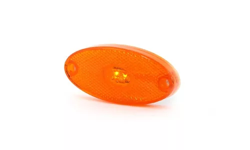 Indicator de lățime oval galben cu led 12/24V