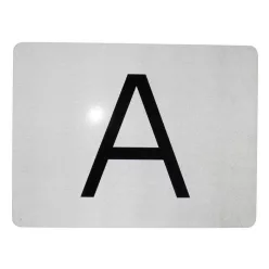 Panou reflectorizant deschidere "A"
