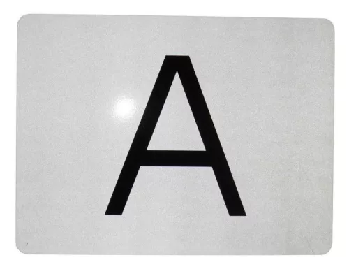 Panou reflectorizant deschidere "A"