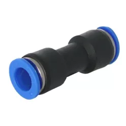 Conector drept din plastic 13mm