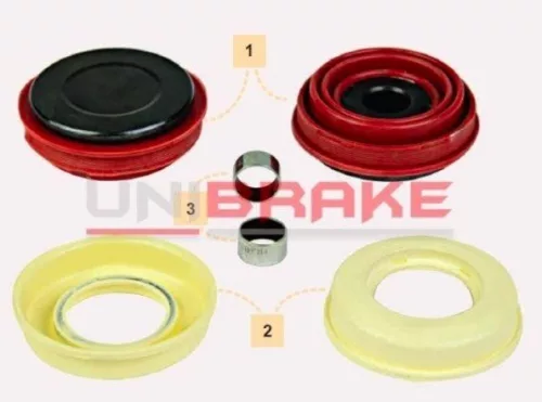 Kit de reparare a etrierului de frână cu flanșă