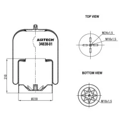 Arc pneumatic Airtech/ MB