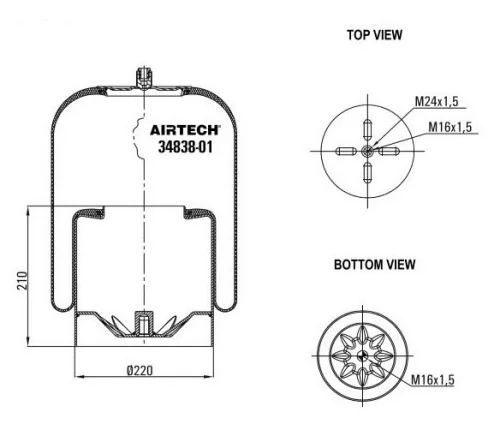 Arc pneumatic Airtech/ MB