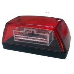 LED de iluminare a plăcuței de înmatriculare (roșu)