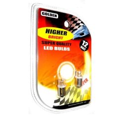 Bec LED 12V/4W T4W 1LED albastru