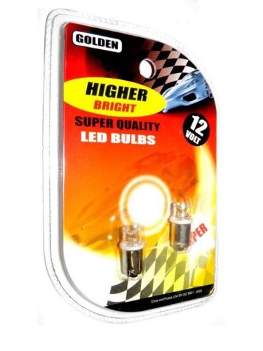 Bec LED 12V/4W T4W 1LED albastru
