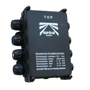 Cutie de distribuție Aspoeck 8 buc.