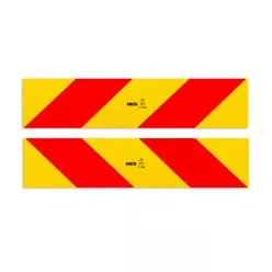 Autocolant reflectorizant "cu dungi" 2pcs