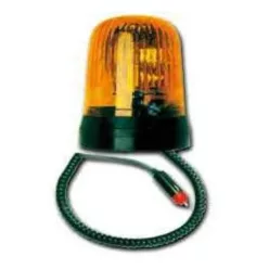Lampă rotativă intermitentă cu bază magnetică 24V