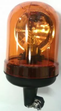 Lampă rotativă 12/24V pentru montarea tubului cu bec