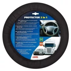 Protector flexibil pentru ghidon negru 34-45 cm