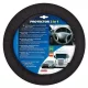 Protector flexibil pentru ghidon negru 34-45 cm