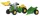 John Deere RollyKid cu încărcător frontal și remorcă