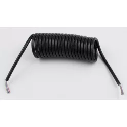 Cablu electric spiralat 7-way