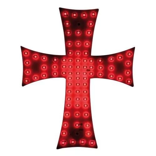 Cruce LED iluminată (roșu)