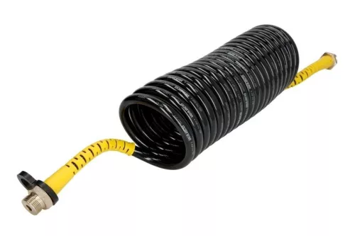 Furtun de frână cu aer furtun spiralat galben (M22x1,5)