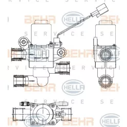 MAN Robinet electric pentru încălzire BEHR