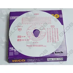 Disc tahograf 125KM/H Hico