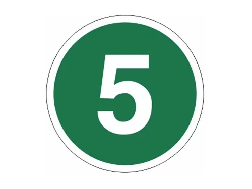 AUTOCOLANT CIFRA 5 (MIC)