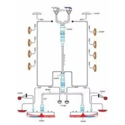 Colector conector electric Vignal