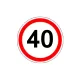 AUTOCOLANT LIMITATOR VITEZA 40 (MIC)