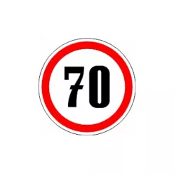 AUTOCOLANT LIMITATOR VITEZA 70 (MARE)