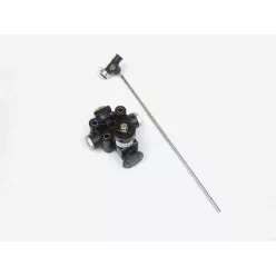 Supapă de nivelare cu arc pneumatic