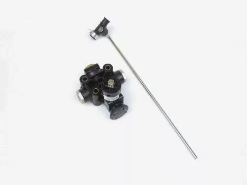 Supapă de nivelare cu arc pneumatic