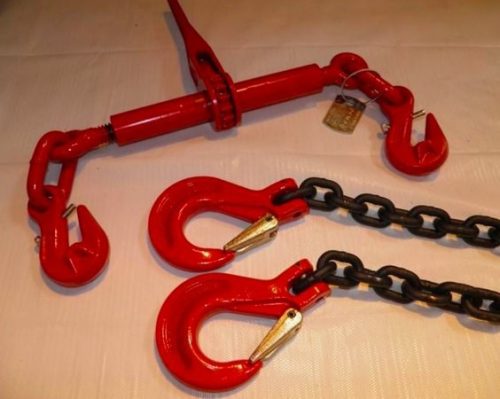 Lanț de ancorare a încărcăturii 6,4t 3,5m cu 2 cârlige