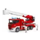 Camion de pompieri cu scară Scania (cu sirenă)