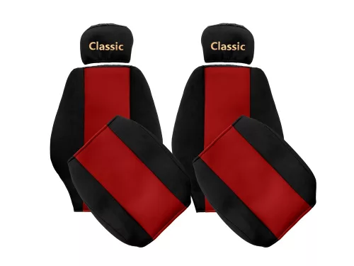 SET HUSE SCAUN MERCEDES ACTROS / ATEGO / AXOR 1-2 CENTURI CU TETIERA SEPARATA