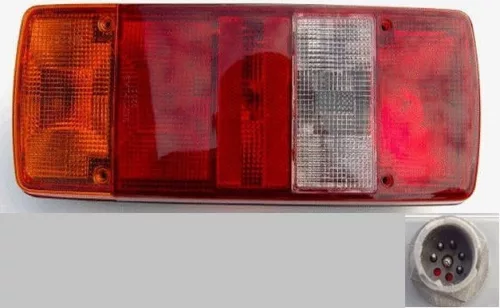 5 cameră lampă spate 8 AMP cu cataramă stânga