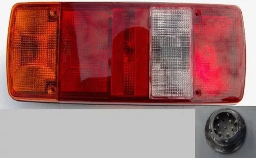 Lampă spate cu 5 camere cu conexiune AMP stânga
