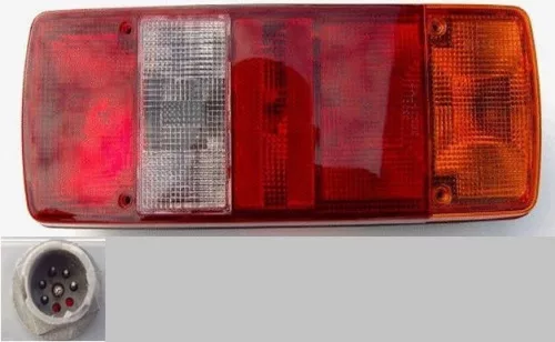 5 cameră lampă spate 8 AMP cu cataramă dreapta