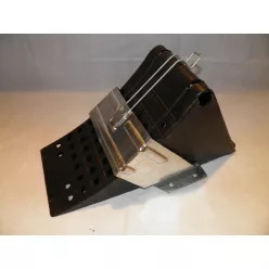 Roată 475*200*228 mm neagră cu suport metalic