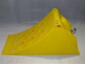 Roți din plastic 160mm galben