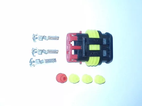 Conector cu 3 poli (fișă)