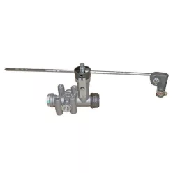 Supapă de nivelare cu arc pneumatic
