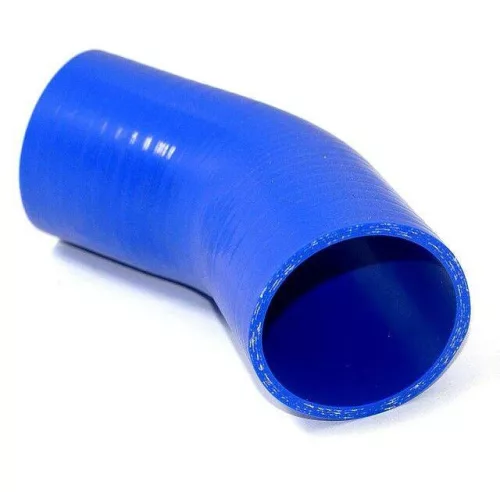 Cot țeavă silicon 45° FI38*150
