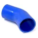 Cot țeavă silicon 45° FI38*150