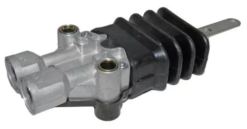 Supapă de nivelare cu arc pneumatic