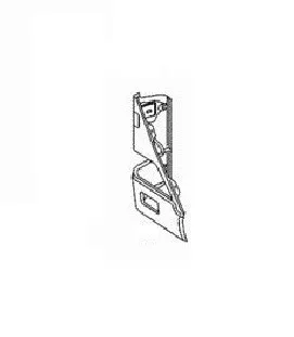 MB Citaro (model vechi) spoiler + lampă de ceață colț dreapta bara de protecție