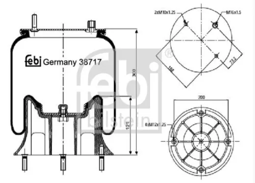 Arc pneumatic Renault Premium cpl.
