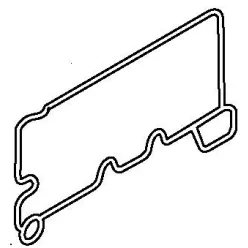 Garnitura radiatorului de ulei MAN