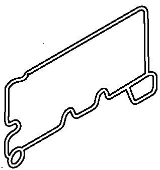 Garnitura radiatorului de ulei MAN