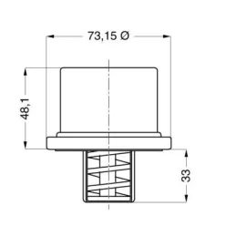 Termostat 82°C